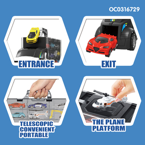 Brinquedo de caminhão de carga preço razoável, atacado com 12pcs mini carro, modelo, brinquedos, avião - Product Image 5