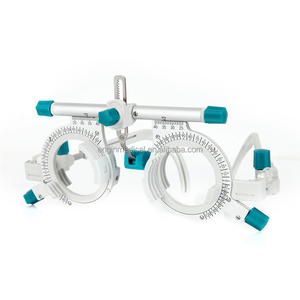 Équipement d'optométrie professionnel, boîte de test de la vue ophtalmique, ensembles de lentilles d'essai optiques, monture d'essai, monture de lentilles d'essai en titane - Product Image 1