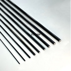 High Quality Black Color Glass Fiber <b>Rod</b> Fiberglass Stake - Product Image 1