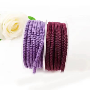 Cordones Redondos <span class=keywords><strong>de</strong></span> Poliéster Trenzados con <span class=keywords><strong>Aguja</strong></span>, Personalizados por el Fabricante - Product Image 4