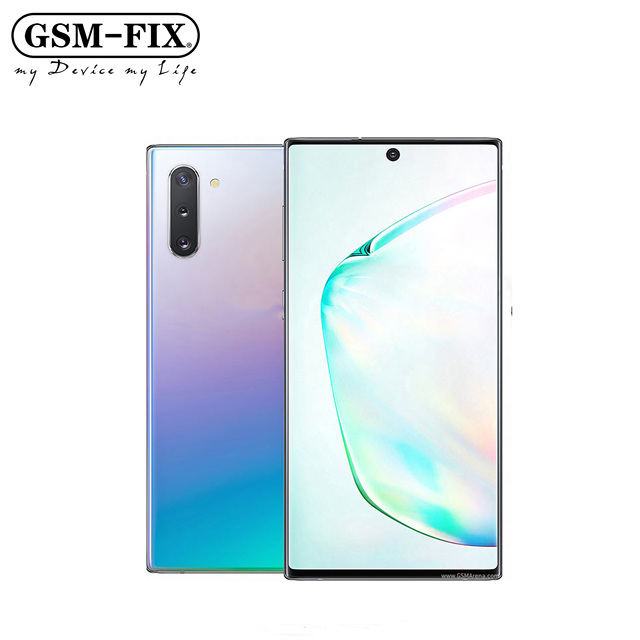 GSM-FIX Note 10 NOTE10 6.3" N970U1 8GB RAM 256GB Snapdragon 855 Octa-core Original Unlocked Phone Note10