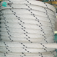 Cuerda de amarre marina Boyuan, doble trenzado, núcleo de UHMWPE, poliéster, nailon, cuerda cinética para escalada, cuerda paracord Kermantle