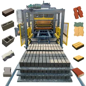 KAIDONG QT5-15 block concrete paving machine brick price hollow block machine making vibrated block machine