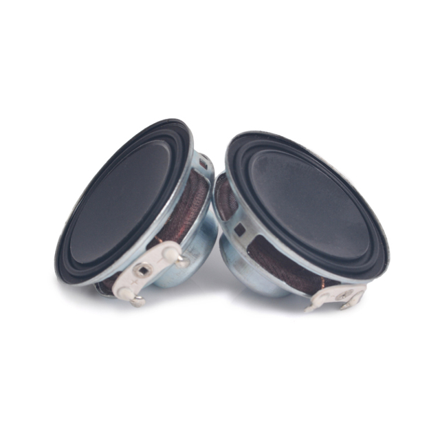40mm Round 13mm VC 4Ohm 5W PU Edge Dual Internal Magnet Speaker Driver for Bluetooth Speaker