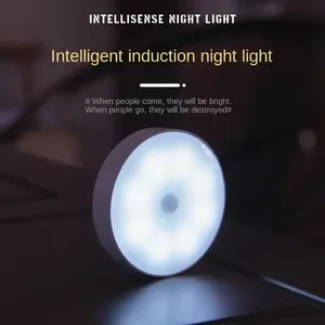 <span class=keywords><strong>Lampe</strong></span> de nuit à détecteur de <span class=keywords><strong>mouvement</strong></span> sans fil LED pour cuisine, chambre, escalier, couloir, armoire, placard, lumières nocturnes - Product Image 1