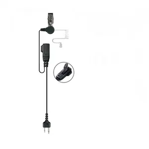 VITAI Earphone mata-mata E61F-S, Headset Headphone Earphone olahraga nyaman dengan pemakaian PTT