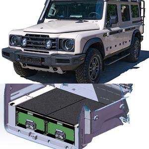 Interior <b>Bed</b> <b>Drawers</b> For INEOS Grenadier Super Quality 4WD Draws VRD4X4 Truck <b>Bed</b> <b>Drawer</b> <b>with</b> 4x4 Fridge Slide Overland Gear - Product Image 4