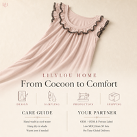 Robe de nuit longue en coton tricoté lavé, style chic de créateur, sexy, dos nu à lacets, pour le confort et le repos nocturnes