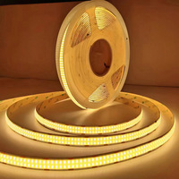 Bande LED COB 24V en gros, haute luminosité, 960 LED, 12mm, double rangée, lumière blanche, 28W/M, 20M, sans chute de tension