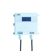 Détecteur multi-gaz mural fixe 4-20mA NH3 CH4 H2S CO CO2 O2 avec écran numérique haute précision pour les usines pétrolières et chimiques