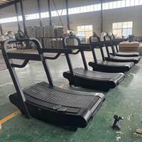 Tapis de course commercial multifonction non alimenté pour Run Sprint Cardio Training Écran LCD Poids maximum de l'utilisateur Moteur 150kg