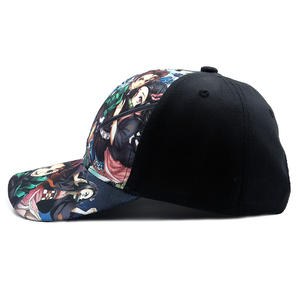 Anime <span class=keywords><strong>Justu</strong></span> Kaisen Gojo Satoru Casquette de baseball en toile réglable 100% coton Caractère Impression numérique Toutes saisons-Chine continentale - Product Image 2