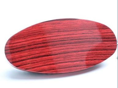 Grain de bois rouge