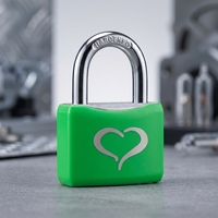 Cadenas d'amour en aluminium personnalisable avec gaine en plastique, étanche et durable, à clé, pour clôture, pont, souvenir, OEM, vente en gros