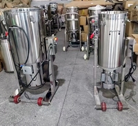 Machine à purée de fruits et légumes 45L, broyeur de piments et tomates, mixeur et pulpeur