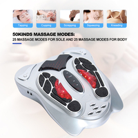 Appareil de massage électrique des pieds OEM EMS Appareil électronique Circulation sanguine Fonction infrarouge vibrante Stimulateur électronique LCD