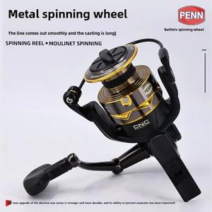 Moulinets de pêche à lancer <span class=keywords><strong>PENN</strong></span> BATTLE IV 3000-10000 Series, entièrement métalliques, 5+1BB, pour la pêche en eau salée, gros gibier - Product Image 4