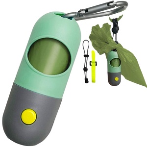 Distributeur de sacs à déjections canines multifonctionnel en résine plastique, personnalisable, écologique et de haute qualité – Fourniture pour animaux de compagnie très demandée - Product Image 1