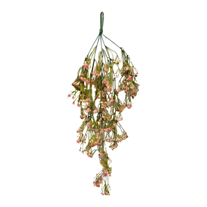 Guirnalda de Flores Artificiales de Paniculata Rosa, Enredadera Floral Decorativa para Decoración de Paredes de Jardín, Hogar y Balcón - Product Image 1