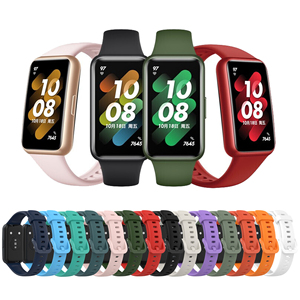 <span class=keywords><strong>Band7</strong></span> Silicone Reloj Poignet Smartwatch Correa Montre <span class=keywords><strong>Smart</strong></span> Watch Bracelet Pour Huawei Bande 7 - Product Image 1