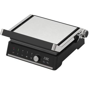 Grill <span class=keywords><strong>Raclette</strong></span> BBQ 20000W en Acier Inoxydable Chaud avec Plaque de Cuisson Antiadhésive à Surfaces Plates et Nervurées - Product Image 3