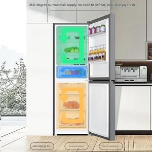 Frigorifero Haier 202L a Doppia Porta No-Frost per Uso Domestico e Alberghiero di Piccole Dimensioni a Basso Consumo Energetico e Silenzioso con Ampio Congelatore Separato - Product Image 4