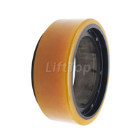 Roue motrice pour transpalette électrique 210 mm x 70 mm en polyuréthane, moyeu concave à six trous, pièce de rechange pour EP F4