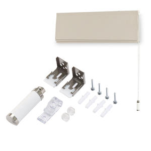 ستائر رومانية ذكية من ديي مصنوعة من الكتان والجوت الطبيعي مع محرك آلي للتحكم الذاتي في المنزل - Product Image 4