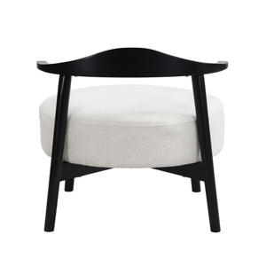 Upholstered Durable Elegant Leisure Chair Modern Fabric Accent <b>Armchair</b> for Living Room Bedroom Sunroom-Beige - Product Image 6