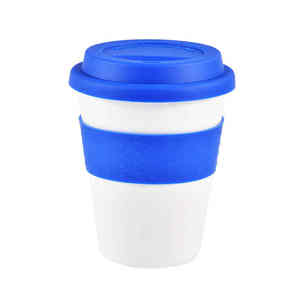 Mug à eau portable réutilisable en PP de qualité alimentaire au design moderne avec couvercle pour jus et boissons - Product Image 4