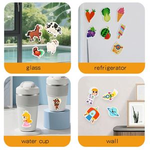 Portable Design <b>Fun</b> Toy Road Trips Airplane Journey Activity Perfect Travel Gift Entertained Kids Jelly Stickers Book - Product Image 4