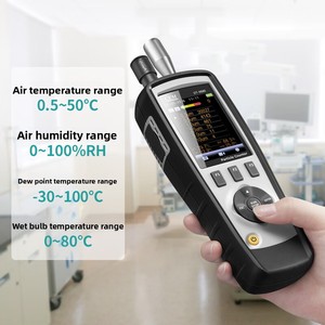 เครื่องนับและตรวจจับอนุภาคฝุ่น PM2.5 <span class=keywords><strong>DT9880</strong></span>ตรวจจับความแม่นยำสูง CEM - Product Image 3