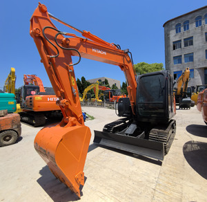 Excavadora Hidráulica Usada Hitachi ZX70 de 7 Toneladas, Miniexcavadora de Orugas, Original de Japón, Lista para Enviar - Product Image 3