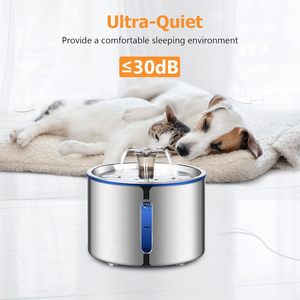 Dispensador de Agua Inteligente para Mascotas, de Acero Inoxidable 304, Automático, Ecológico, Ultra Silencioso, para Perros y Gatos, Venta al Por Mayor de Fábrica - Product Image 4
