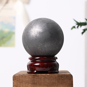 New Product Natural Stones and <b>Crystal</b> Wholesale Bulk Shungite Sphere <b>Ball</b> <b>Crystal</b> Spheres for Decor - Product Image 2