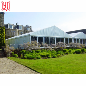 Grandes tentes de banquet de mariage en plein air personnalisées, blanches, pour événements, 100 <span class=keywords><strong>places</strong></span> à vendre - Product Image 5