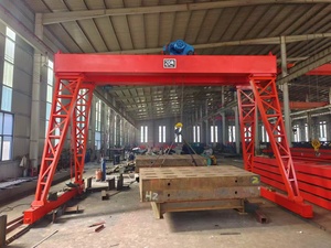 Cần trục dầm đôi với Thiết kế móc chống rơi được trang bị các thiết bị chống trượt cho thành phần cốt lõi thiết bị nâng hàng đáng tin cậy - Product Image 6