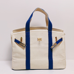 Large Capacity Canvas Boat Tote Bag Women Shoulder Handbag Multiple Colors Work Travel Beach Gold Lock Canvas Boatkin Tote Bags - Product Image 4