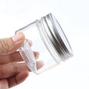 Custom Tall White Wedding Pickle Glass Jar 12 oz Jam 500ml with Airtight Lid - Product Image 5