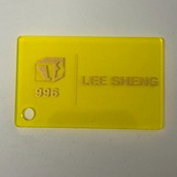 Plaques acryliques multicolores durables de haute qualité (épaisseur 2mm-30mm 1220x1830-2440mm) Matériaux de construction Signalétique Design d'intérieur