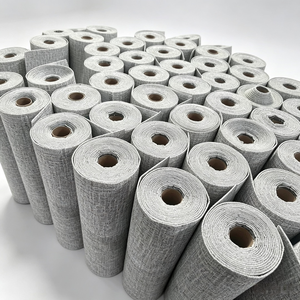 Papel Tapiz Autoadhesivo Grueso con Patrón de Lino IXPE, Resistente a la Humedad, Removible, para Renovación de Habitaciones - Product Image 1
