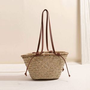 <b>Straw</b> Woven <b>Bag</b> Fresh Flower Embroidery New Shoulder <b>Bag</b> Seaside Holidays Beach <b>Bags</b> - Product Image 4