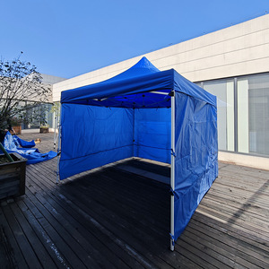 Pop Up <b>Tent</b> 3x3 M Outdoor Exhibition Rainproof Sunshade Folding <b>Canopy</b> For Market Restaurant Use - Product Image 5