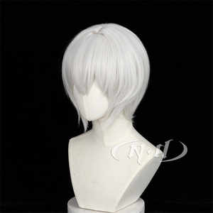 เอ็นดี โทโมเอะคอสเพลย์วิกผมอะนิเมะคามิซามะ คิสผมสีขาวเงินสีน้ำตาลอ่อน 130% ความหนาแน่นทนความร้อนฮาโลวีนคอมมิคคอนคอเซอร์ - Product Image 4