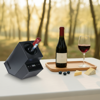 Mini réfrigérateur sans fil, chambre à coucher, bureau, refroidisseur de vin portable, refroidisseur rechargeable