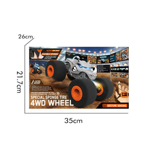 Coche <span class=keywords><strong>RC</strong></span> 4WD con Sensor de Gestos, Coche <span class=keywords><strong>RC</strong></span> <span class=keywords><strong>Dino</strong></span> Escala 1:16 para Escalar, Coche de Control Remoto con Forma de Animal - Product Image 3