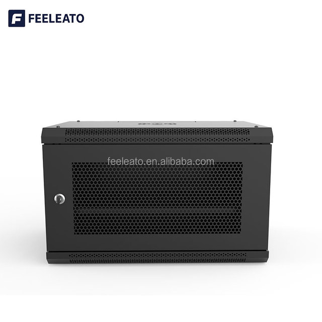 Standard Mini Rack 19" Internet Depth 450mm 12U Enclosure Server Rack Wall Mount Data Network Cabinet in Stock