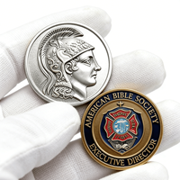 Pièce de monnaie commémorative personnalisée en métal avec design imitation antique, style moderne, alliage de zinc de haute qualité, logo personnalisé et placage sur mesure