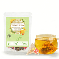 Kräutertee-Pyramidenbeutel, Chrysantheme & Cassia für Augenpflege & Kühlung, Verdauungserleichterung, Großhandel OEM, Direkt ab Werk