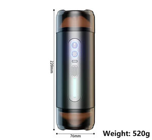 Masturbador Masculino, Juguetes Sexuales, 3 Fundas, Sincronización con IA, Vagina de Bolsillo, Bomba para Pene, 9 Modos de Succión y 9 Modos de Vibración, Iluminación Colorida - Product Image 6